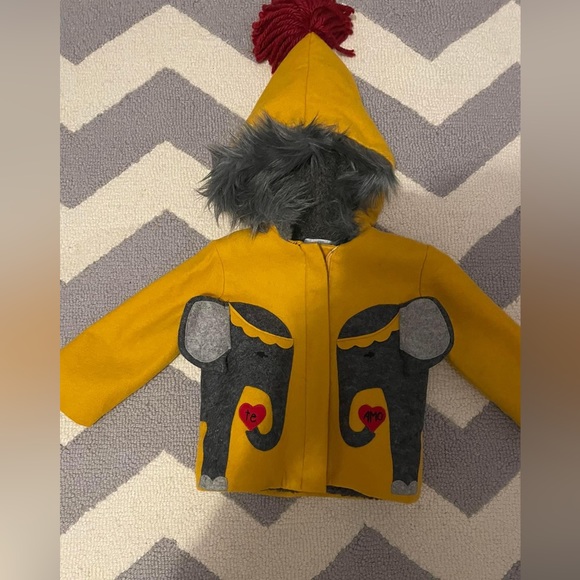 Little Goodall Te Amo Elephant Coat - Picture 1 of 3
